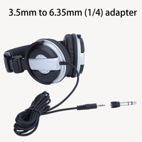 Casque de monitoring de studio Audfine DHG60 avec transducteur de 50 mm, 15 Hz-30 kHz, pour DJ et studio d'enregistrement