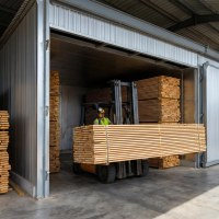 Thermo déshumidificateur électrique Machine à vapeur à air chaud pour le bois de pin, le bois de charpente, la cabine et le conteneur.