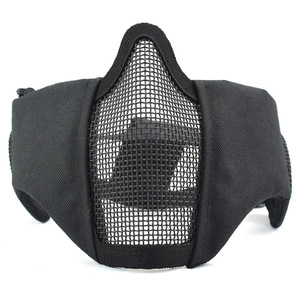 <span class=keywords><strong>Masque</strong></span> de protection tactique unisexe en nylon 1000D MK034 pour <span class=keywords><strong>paintball</strong></span>/extérieur, demi-visage intégré pour jeux CS - Product Image 4