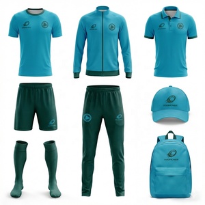 Uniforme de Fútbol Personalizado, Camiseta de Fútbol con Sublimación Completa, Nombre del Equipo, Logotipo, Número, Transpirable, de Secado Rápido, para Clubes Profesionales - Product Image 1