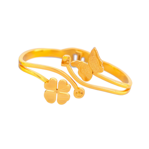 กำไลข้อมือแฟชั่น สแตนเลสสตีล 316L ชุบทอง PVD ดีไซน์ทนทานและเป็นมิตรต่อสิ่งแวดล้อม - Product Image 2