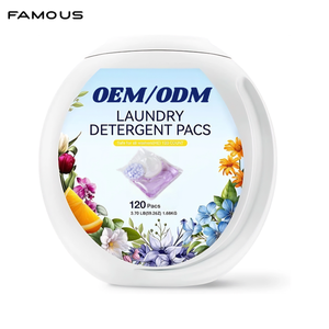 Haute qualité lessive dosette conteneur nettoyant perles de lessive Gel savon détergent à lessive dosettes détergent liquide neutre - Product Image 1