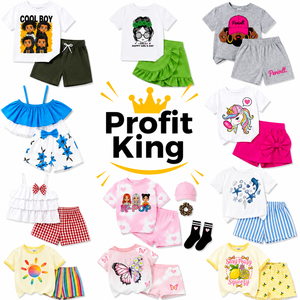 Ropa de Verano para Niños al por Mayor, Lotes Surtidos de Conjuntos para Niños Pequeños, Liquidación de Excedentes de Fábrica para Cooperación a Largo Plazo - Product Image 2