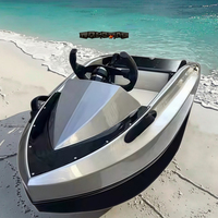 Bateau à moteur à grande vitesse personnalisé Kart de sports de plein air pour adultes avec équipement de surf électrique endurance