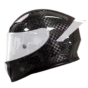 Nouveau casque de moto intégral en fibre de carbone DOT, léger, haute sécurité, adapté aux quatre saisons - Product Image 6