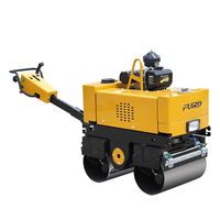 Compacteur vibrant mini-rouleau compresseur routier 0,8 tonne, à conducteur marchant, avec moteur diesel ou essence, directement de l'usine