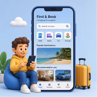 Software de Gestión de Reservas de Viajes WISE HUSTLERS TECHNOLOGIES, Aplicación Móvil de Reservas, Financiación Empresarial, Viajes, Vacaciones, Automóviles, Linux, MAC