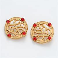 Boutons chinois incrustés de diamants de haute qualité pour le style de tige en métal cousu à la main d'automne et d'hiver pour Cheongsam et manteau ancien
