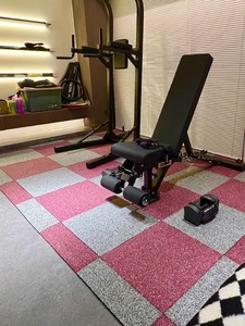 <span class=keywords><strong>Tapis</strong></span> <span class=keywords><strong>de</strong></span> sol en caoutchouc à emboîtement universel composite écologique pour haltères à haltères absorbant les chocs résistant à l'usure MCG - Product Image 2
