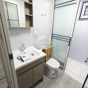 स्मार्ट डिजाइन स्टील कंटेनर हाउस 10 फीट प्रीफैब होम पोर्टेबल लक्जरी विला एंटी-संक्षारण जलरोधी जलरोधी जलरोधक आधुनिक बेडरूम - Product Image 4