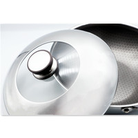 Couvercle en verre trempé avec anneau en acier inoxydable, Type G, 0.4mm