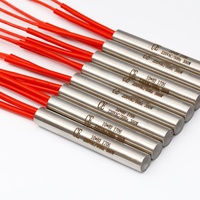 Calentador de Cartucho de Acero Inoxidable Hongtai con Certificación CE, 220V, 300W/500W, Barra Calefactora para Moldes Industriales