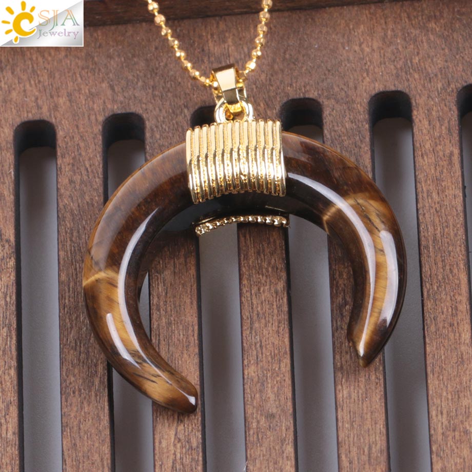 F063-Tiger-Eye + Chaîne