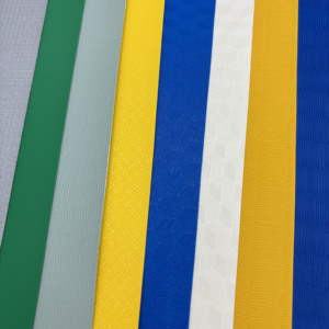 Bâche occultante imperméable en rouleau de tissu enduit de PVC gaufré 3D résistant aux UV <span class=keywords><strong>pour</strong></span> tentes d'extérieur rideaux d'auvents - Product Image 3