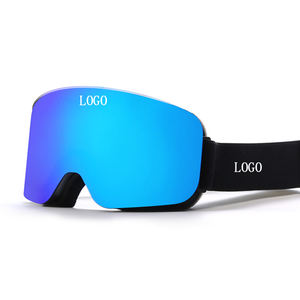 Gafas de Esquí de Alta Calidad con Logotipo Personalizado al por Mayor, Protección UV400, Revestimiento Verdadero de Doble Capa, Antivaho, Correa Ajustable |   Ropa Deportiva para la Nieve Resistente al Viento - Product Image 1