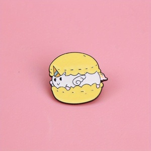 Stijlvolle En Grillige Broche Met Een Verborgen Eenhoorn, Perfect Voor Het Toevoegen Van Een Leuke Touch Aan Dagelijkse Outfits - Product Image 4