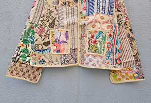 Nuevo abrigo acolchado de algodón hecho a mano para mujer, estilo invierno, con estampado indio, estilo bohemio, regalo para ella. - Product Image 2