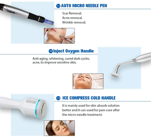 Appareil de soin de la peau 14 en 1, jet d'oxygène, élimination des rides, salon de beauté, aqua-peeling, avec garantie de 2 ans, compatible avec les prises US/UK/EU - Product Image 5