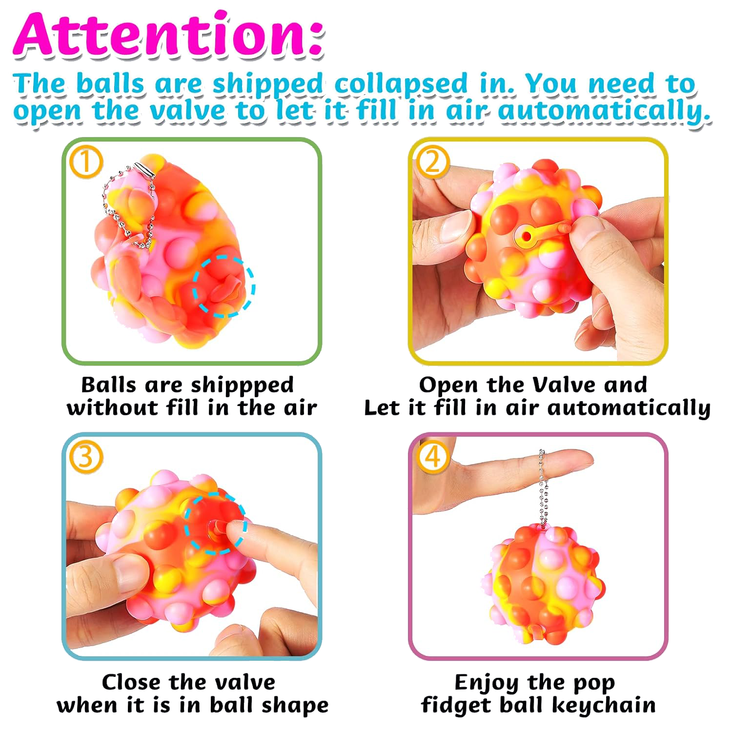 Wholesale Eco-friendly Silicone Squeeze Toys for Kids Adults Stress Relief Fidget Toy Balls Silk Printing Logo Promotional Gift