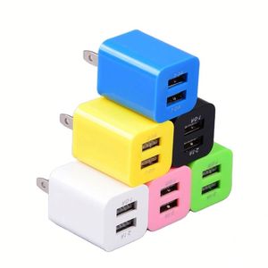 Dual USB Fast <b>Charging</b> Cube Block Power <b>Adapter</b> Wall Charger for Phone 15 14 13 12 11 Pro Max XR XS X - Product Image 1