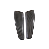 Revêtements de panneaux latéraux de siège en fibre de carbone compatibles avec Porsche 718 2016-2019 Porsche 911 2010-2017 Accessoires de voiture