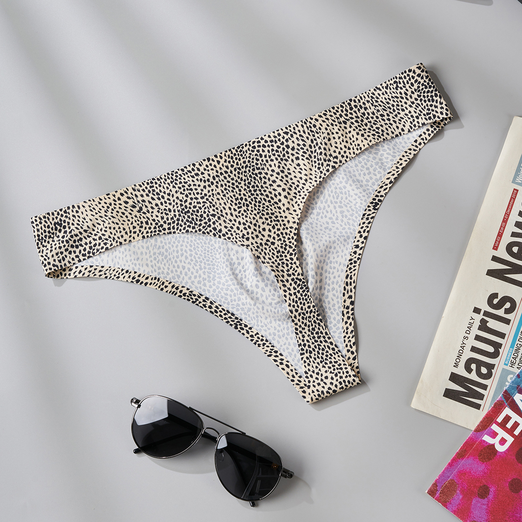 Motif de tache léopard