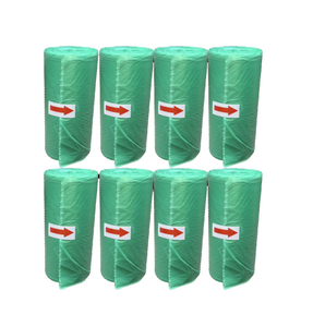 Wholesale Pet Poop <b>Bag</b> Disposable Best Printed Degradation Dog Poop <b>Bags</b> Biodegradable <b>Compostable</b> Waste <b>Bags</b> - Product Image 1