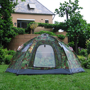 Tenda esterna mimetica doppia porta portatile funzione di apertura rapida automatica per campeggio in <span class=keywords><strong>montagna</strong></span> - Product Image 3