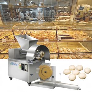 Machine à diviser et à arrondir la pâte automatique à moteur pas cher 550W pour le pain, le pain pita, la pizza, la boulangerie, les boules de pâte - Product Image 1