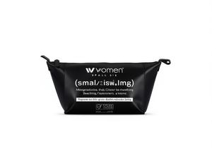 กระเป๋าคลิปหนีบแบบสามพับสำหรับผู้หญิง วัสดุ PU ขนาดเล็ก มีโลโก้ ใช้ได้ทุกฤดูกาล - Product Image 1