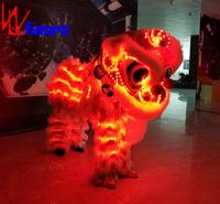 Future DMX Chine LED Luxury Fashion Lion Dance Costume Event Festival Celebration. Mascotte du Nouvel An chinois traditionnel