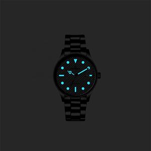 Montres-bracelets automatiques pour hommes, personnalisées, en acier inoxydable 316L, verre saphir, étanches 10 ATM, en vente - Product Image 3
