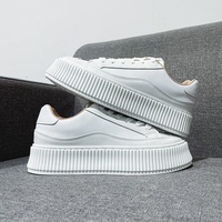Dernier logo personnalisé tendance basket-ball cricket à la mode et semelles épaisses baskets polyvalentes pour hommes chaussures décontractées