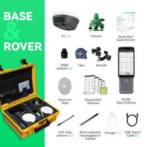 Equipo de Topografía GPS de Alta Calidad GNSS RTK con 20 Horas de Autonomía de Batería, Alcance de Radio de 15 km, Sensor OEM y Software Base Económico - Product Image 5