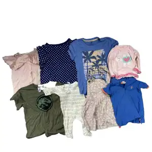 Ropa para niños de segunda mano de calidad preferida de gran oferta, varios tipos de ropa mixta para niños - Product Image 1