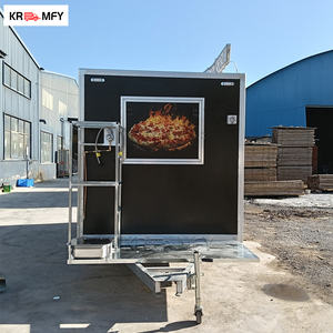 Équipement de cuisine complet DOT CE Square pour la préparation de glaces, café et pizzas, destiné aux commerces de rue et aux remorques de concession. - Product Image 5