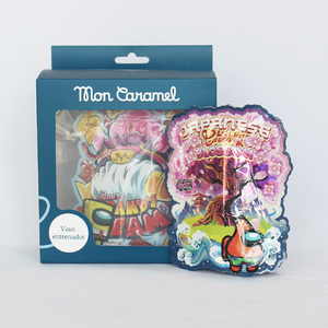 Impresión digital personalizada plástico resellable mate forma especial troquelado Cali paquetes 3,5g Mylar BagsToys BOX LB OEM - Product Image 6