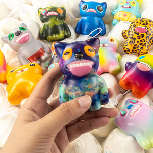 Juguete Kawaii Squishy de Espuma PU Suave de Lenta Recuperación con Bolsa de Malla, Pelota Antiestrés Lista para Enviar - Product Image 1