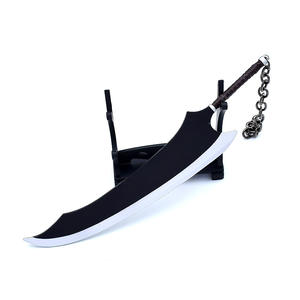 Bleach Anime Merchandise Kurosaki <span class=keywords><strong>Ichigo</strong></span>'s Tenshoku Zangetsu Sword Shogun Kote Full Metal Craft figurita mosquetón llavero - Product Image 5