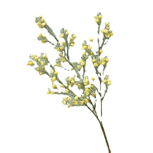 67CM 화이트 베이비 호흡 석고 인공 꽃 웨딩 홈 장식 꽃꽂이 졸업을위한 실제 터치 줄기 - Product Image 6