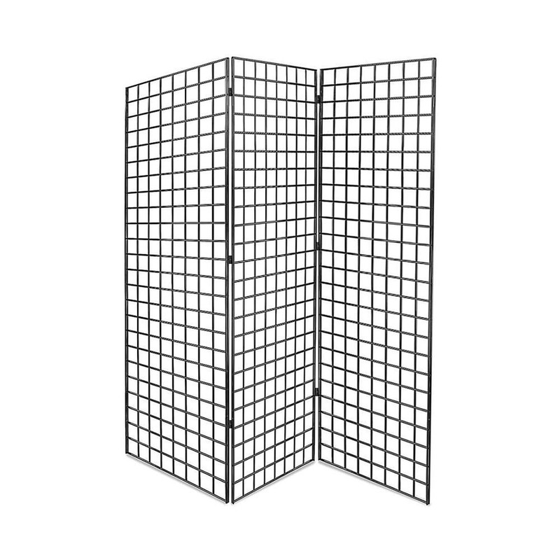 Black Glossy 2x8 Feet Gridwall Panels