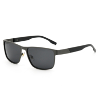 Nouvelles Lunettes de Soleil Polarisées de Luxe pour Femmes, Lunettes de Conduite, Gafas Vintage en Métal pour Hommes, Lunettes de Soleil Classiques pour Voyages en Plein Air et Pêche