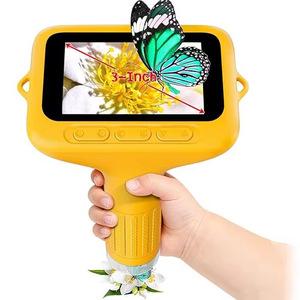 Children's Digital Microscope 2 In 1 Science Education Toy For Kids Age 4 6 Years Old With Screen And Usb Cable - Product Image 2