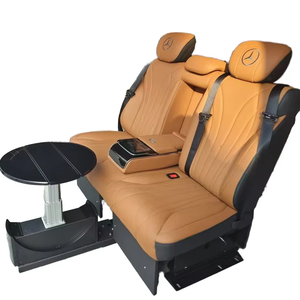 Sièges de voiture MPV en cuir aéronautique personnalisés, pivotants, universels, accessoires intérieurs de luxe pour avions, sièges de voiture modifiés à bas prix - Product Image 1
