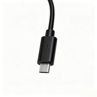 Micro-USB-Stecker Daten- und Ladekabel, 4-adrig, 24AWG, 2m für CCTV-Testmonitor, Fernverbindung, Servicekabel
