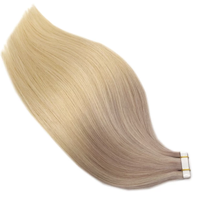 เทปต่อผมยี่ห้อจัสมินบิวตี้ แบบเส้นผมแท้ ซุปเปอร์ดับเบิ้ลดรอน 100% ผมยุโรป เกรด 12A คุณภาพสูงสุด สีตามสั่ง - Product Image 6