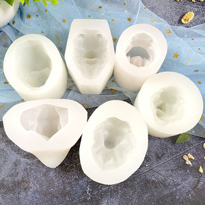 Molde de Silicona para Pastel, Jabón, Vela y Aromaterapia con Forma de Cara de Animal (León, Tigre, Elefante, Lobo, Gorila) para Molde 3D, Modelo B-5075-5 - Product Image 3