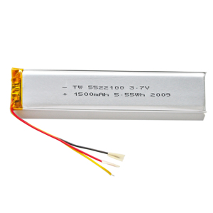סוללה ייצור תעודת KC 5522100 1500mAh כיכר <span class=keywords><strong>3.7v</strong></span> ליתיום <span class=keywords><strong>polimer</strong></span> - Product Image 1