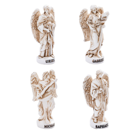Statuette d'archange 3D, cadeau de première communion, souvenir de confirmation, statue catholique chrétienne, Uriel, Gabriel, Michel, Raphaël, prière