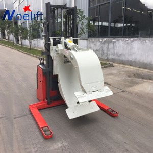 中国纸卷夹托盘提升堆垛机1.5吨2吨3M 4m提升高度全电动堆垛机 - Product Image 1